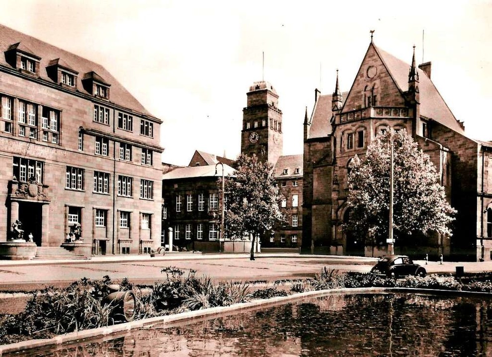 Das nach der Zerstrung des Wasserfall...n 1950er Jahren entstandenen Aufnahme.  | Foto: Archiv Hans Sigmund