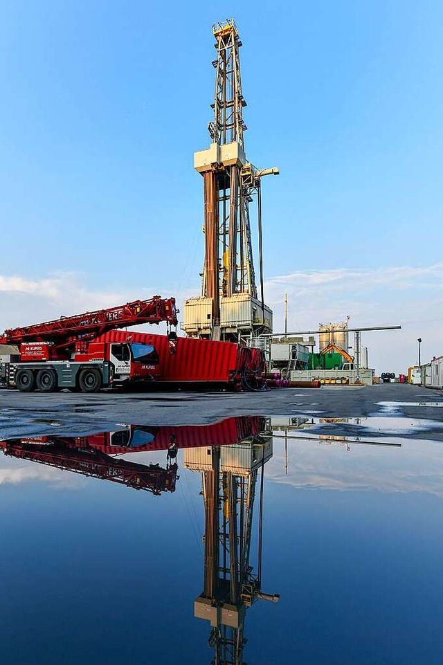 Eine Geothermieanlage in Bayern. In in...erative Energiegewinnung intensiviert.  | Foto: Falk Heller via www.imago-images.de