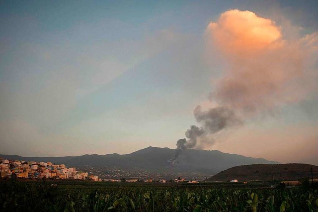 Der Cumbre Vieja auf La Palma  | Foto: JORGE GUERRERO (AFP)