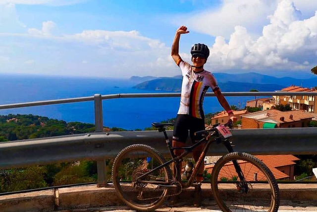 Adelheid Morath hat sich durchgebissen: WM-Achte beim Marathon auf Elba  | Foto: privat