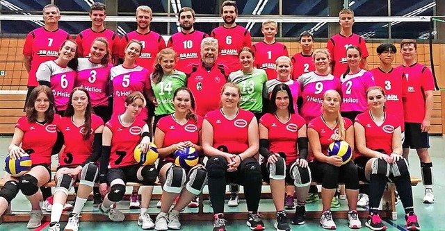 Gut aufgestellt in die neue Saison: die drei Volleyballteams des TV Neustadt  | Foto: Svenja Markowitsch