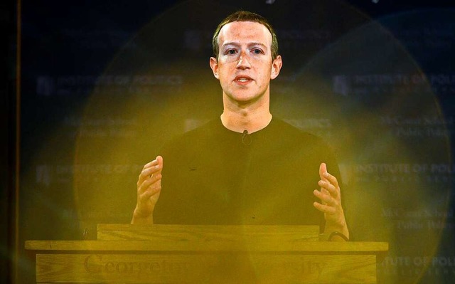 Facebook-Chef Mark Zuckerberg.  | Foto: ANDREW CABALLERO-REYNOLDS (AFP)