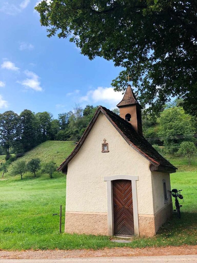 An dieser kleinen Kapelle stt man au...ibental zurck nach Kirchzarten fhrt.  | Foto: Claudia Fler