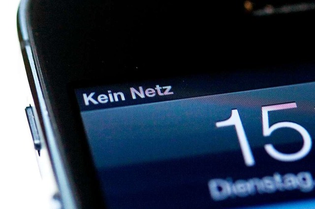 Vor allem entlang der Schweizer Grenze ist die LTE-Versorgung noch lckenhaft.  | Foto: Inga Kjer