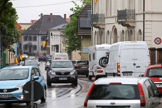 Die Ortsumfahrung zur Entlastung Kippe...itglieder &#8211;  nicht mehr rtteln.  | Foto: CHRISTOPH       BREITHAUPT