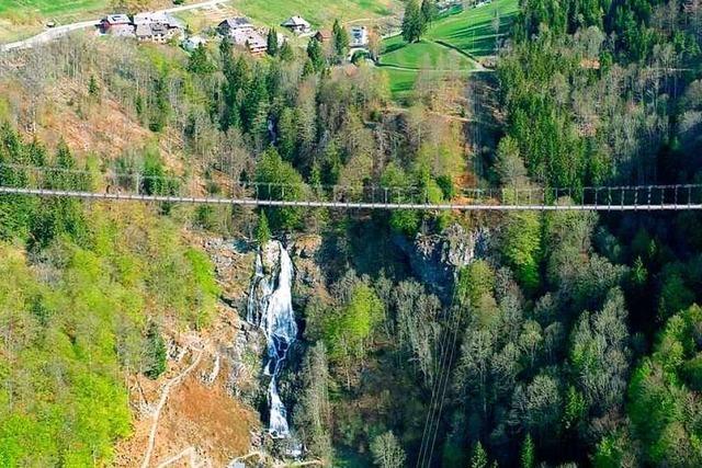 Hängebrücke über den Todtnauer Wasserfall kann gebaut werden