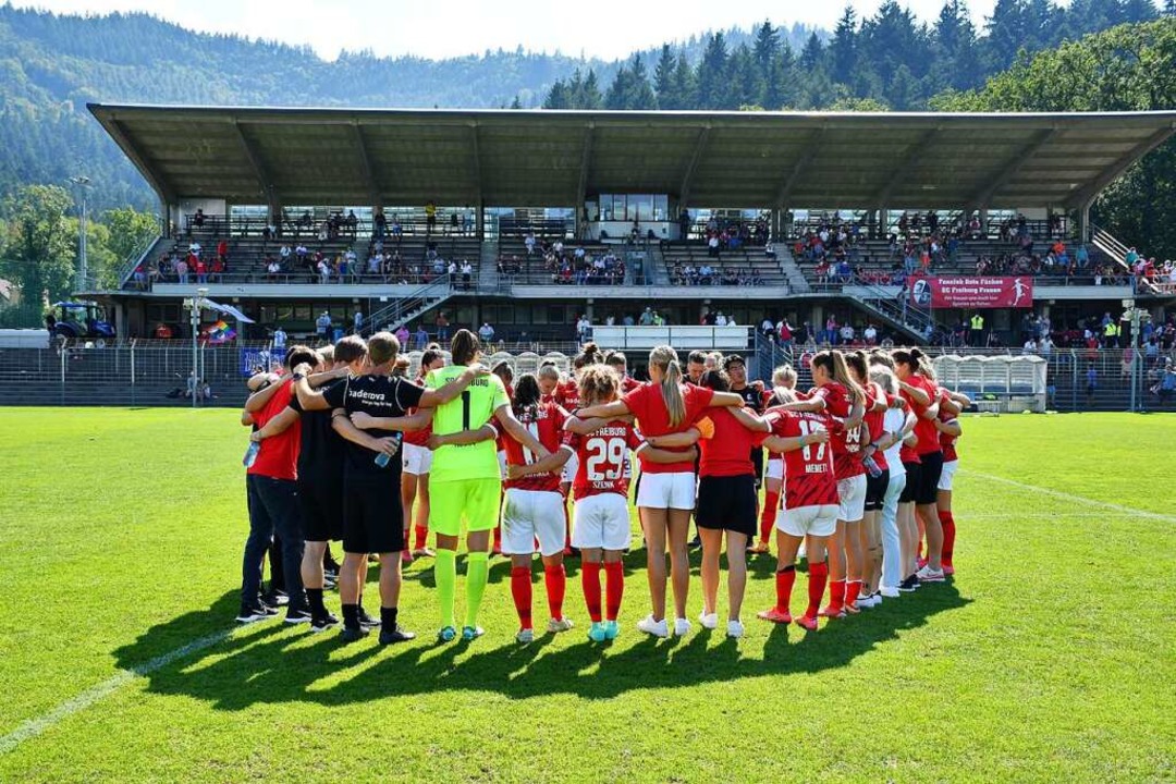 Gemeinsam zum Erfolg: Die SC-Frauen spielen seit  Jahren in der Bundesliga.  | Foto: SC