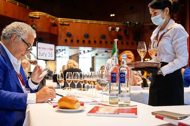 Rund 4500 Weine wurden bei der Sommerv...dus Vini blind verkostet und bewertet.  | Foto: AD LUMINA Ralf Ziegler