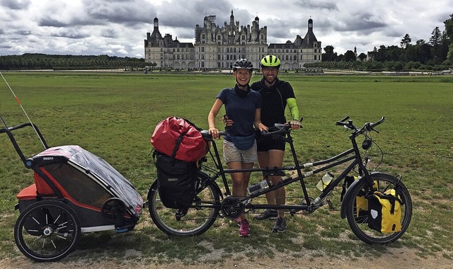 <BZ-FotoAnlauf>Verkehr (3):</BZ-FotoAnlauf> Mit dem Baby auf Radtour   | Foto: privat