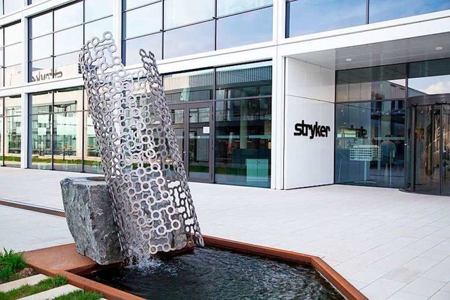Der Firmensitz des US-Medizintechnikun...mens Stryker in Freiburg auf der Haid.  | Foto: Stryker 