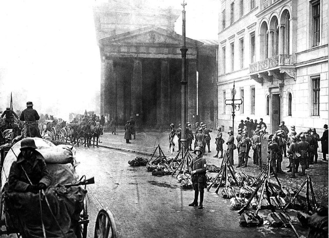 Damit fing alles Unheil an: Der Kapp-Putsch am 13. Mrz 1920 in Berlin  | Foto: DB