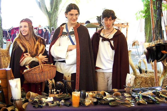 Mehr als 40 Hndler wollen am Wochenen...hen Waren in Weil am Rhein feilbieten.  | Foto: Mittelalterlich Phantasie Spectaculum MPS