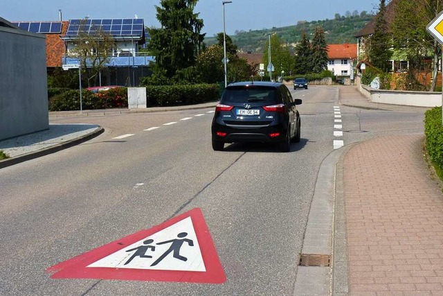 Autofahrer, die von Niederrimsingen (F...ene Hchstgeschwindigkeiten einhalten.  | Foto: Sattelberger