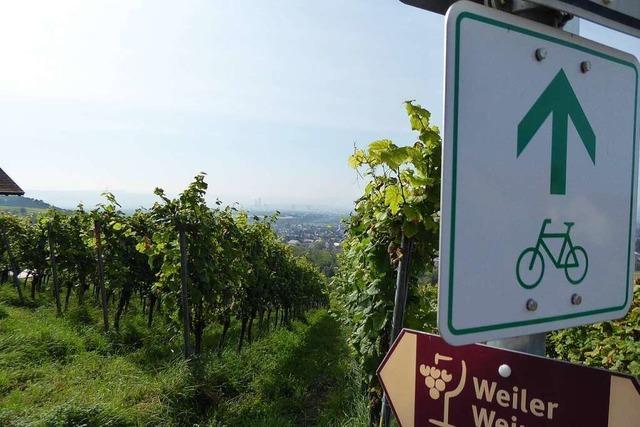 Mit dem E-Bike auf Winzertour durchs Rebland von Grenzach nach Schallstadt