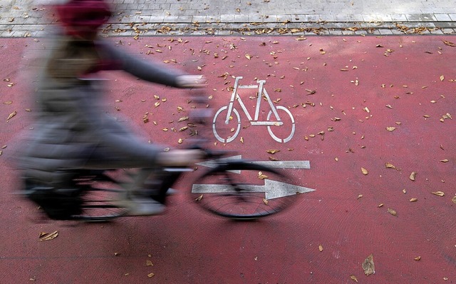 Fugnger und Radfahrer sollen den Weg gemeinsam nutzen.  | Foto: Friso Gentsch (dpa)