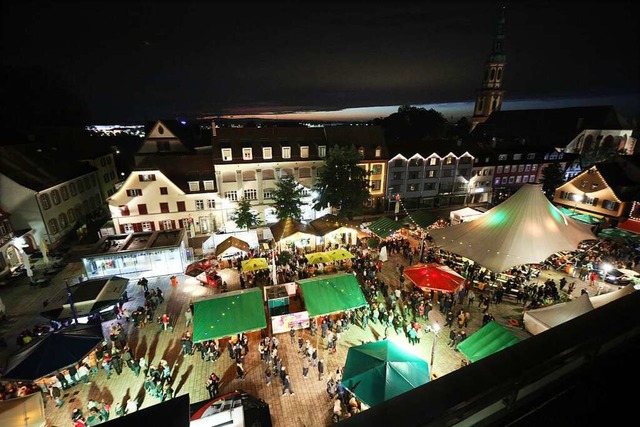 Zuletzt 2019 konnte das Ortenauer Wein...tplatz in dieser Form gefeiert werden.  | Foto: Christoph Breithaupt