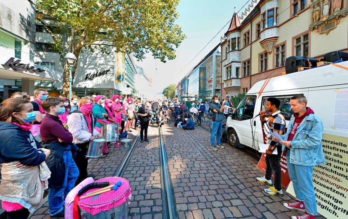 Auch Geflchtete kamen zu Wort.  | Foto: Michael Bamberger