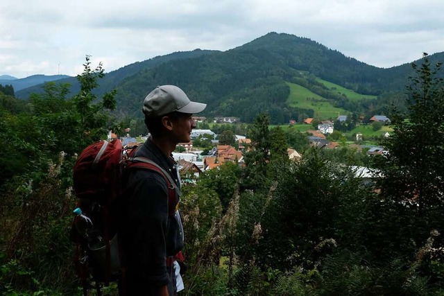 Stephan Winter sammelt Tipps im Schwarzwald.  | Foto: Wendelinus Wurth
