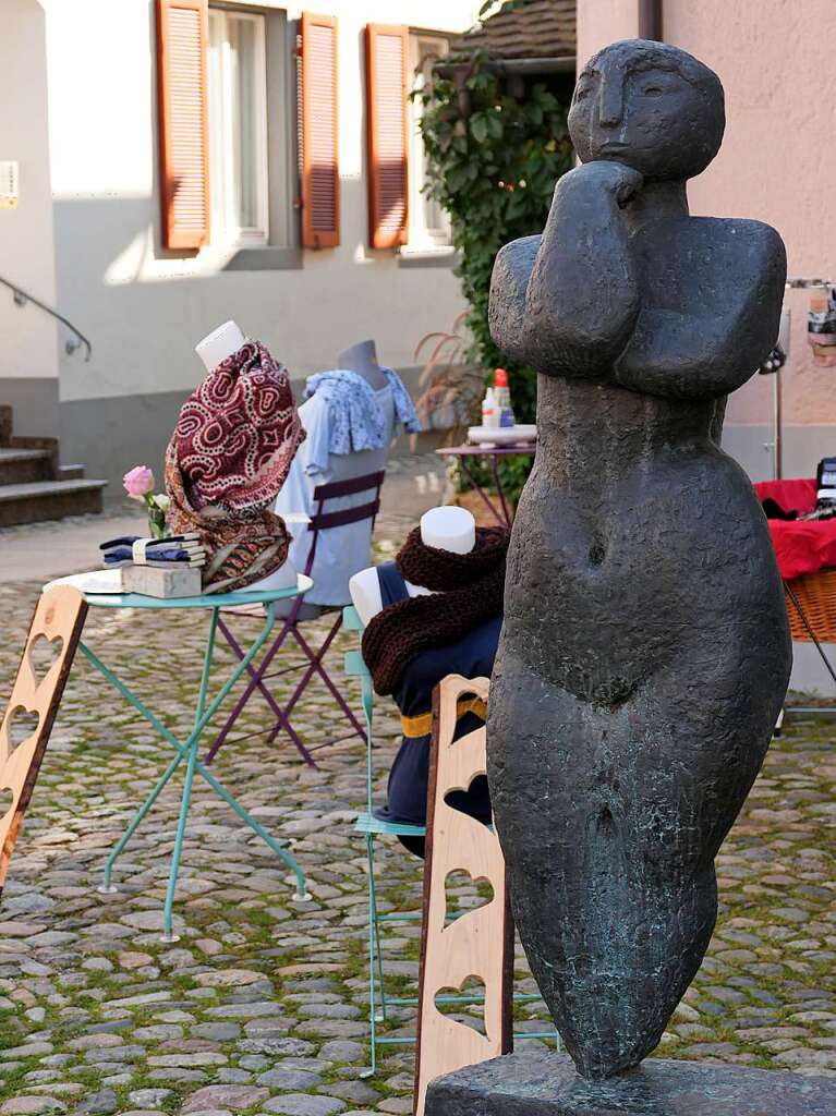 Die Auswahl war riesig in den rund 100 Einzelhandelsgeschften der Staufener Altstadt, die mit vielen Angeboten lockten.