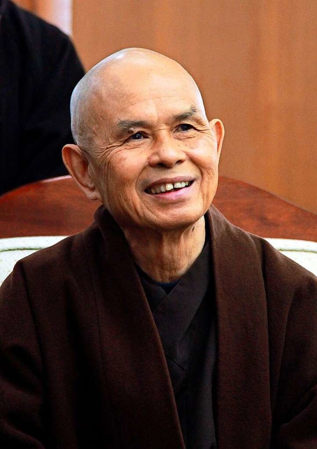 Zen-Meister und Friedensaktivist Thich Nhat Hanh  | Foto: Handout (dpa)