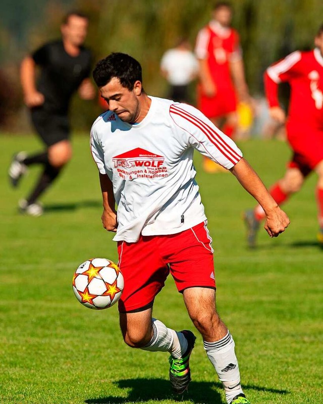 Jochen Weber von der SG Unadingen/Dittishausen traf zur 1:0-Fhrung.  | Foto: Wolfgang Scheu