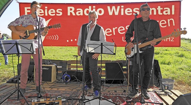 <BZ-FotoAnlauf>Singer-Songwriter-Fest:...&#8220; waren auch in Wiechs am Start.  | Foto: Gudrun Gehr