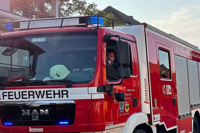 Die Feuerwehr Schopfheim half nach der Flutkatastrophe in Westdeutschland.  | Foto: Feuerwehr Schopfheim