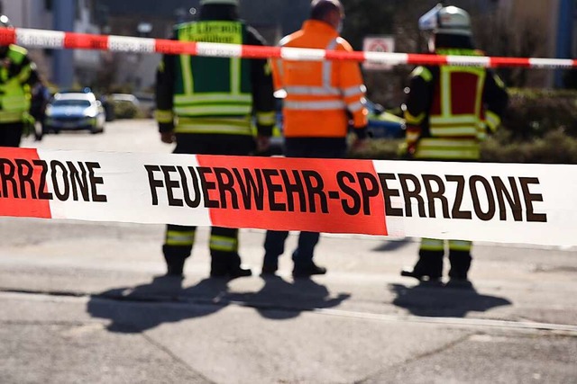 Einsatz fr die Lrracher Feuerwehr am Montagabend (Symbolbild).  | Foto: Jonas Hirt