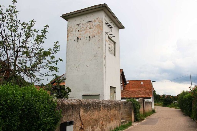 Die ehemalige Umspannstation im Dmmle... Nistplatz fr heimische Vgel dienen.  | Foto: Christiane Franz