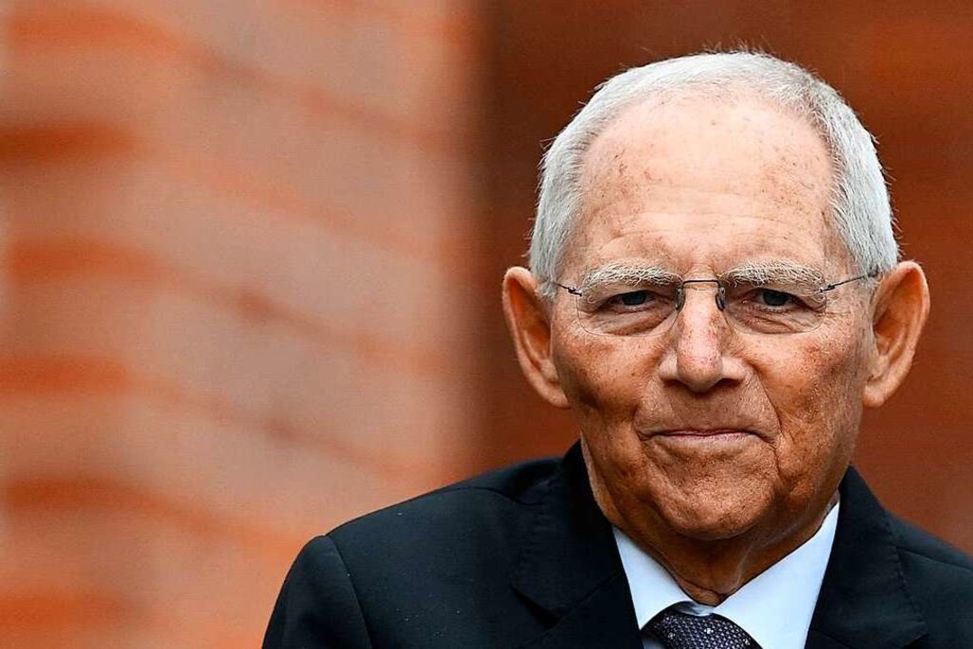Wolfgang Schäuble  | Foto: HENDRIK SCHMIDT (AFP)