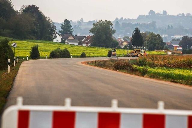 Die B3-Sanierung mit Umleitung via Mahlberg endet bereits am 22. Oktober