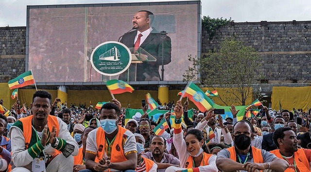 thiopiens Premierminister Abiy Ahmed ...Amtseinfhrung seiner neuen Regierung.  | Foto: EDUARDO SOTERAS (AFP)