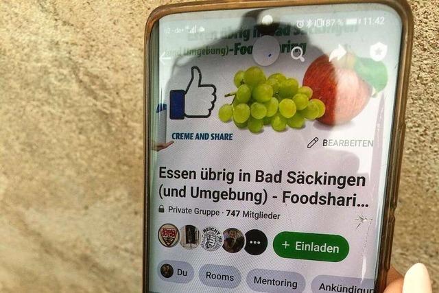Bad Säckingerin wirbt auf Facebook dafür, übriges Essen zu teilen