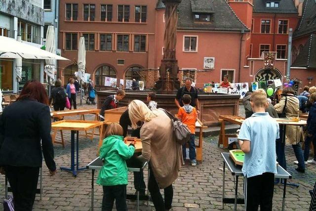 Aktionstage für die ganze Familie in der Freiburger Innenstadt