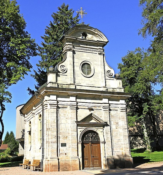 Die Schlosskapelle im Stadtgarten.  | Foto: Erhard Morath