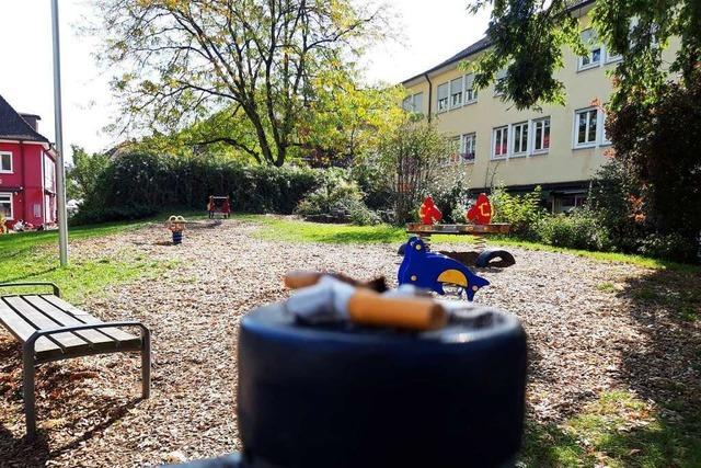 In Rheinfelden soll das Rauchen auf Spielplätzen verboten werden