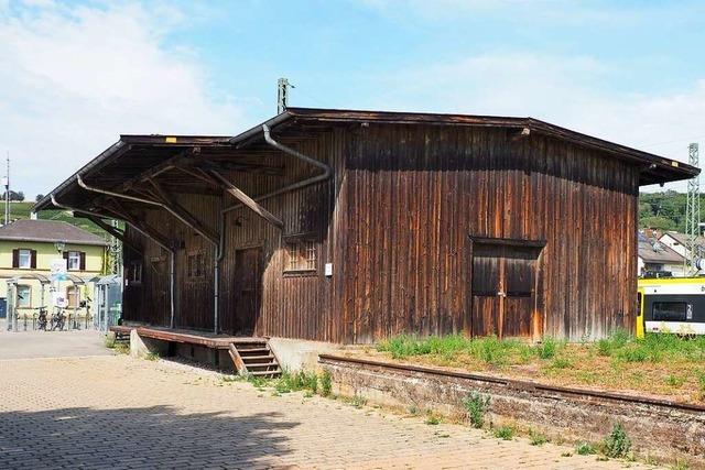 Die denkmalgeschützte Güterhalle in Efringen-Kirchen muss saniert werden