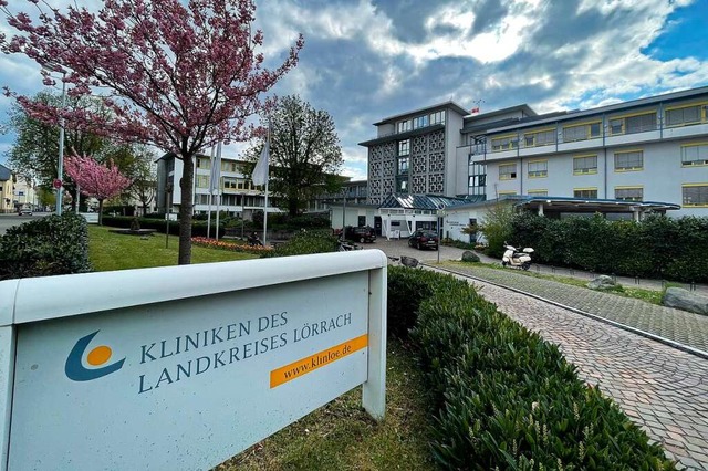 Eines von vier Husern: das Kreiskrankenhaus Lrrach  | Foto: Barbara Ruda