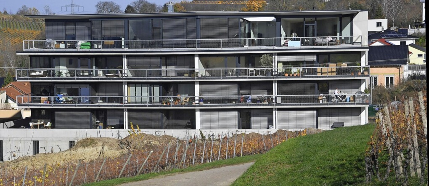 Im Geschäftsjahr 2020 hat die BG Famil...s in Bad Bellingen    fertiggestellt.   | Foto: Volker Münch