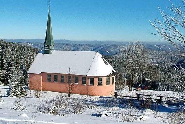 Die Kandelkapelle im Schnee