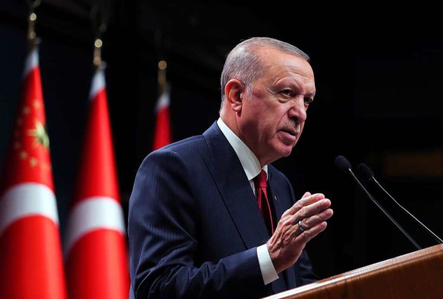 Recep Tayyip Erdogan, Prsident der Trkei  | Foto: Uncredited (dpa)