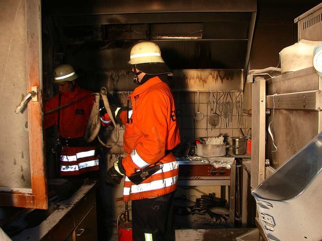 <Bildtext>Ein Bild der Verwstung biet...t. Wilhelm nach dem Brand</Bildtext>.   | Foto: Feuerwehr Oberried