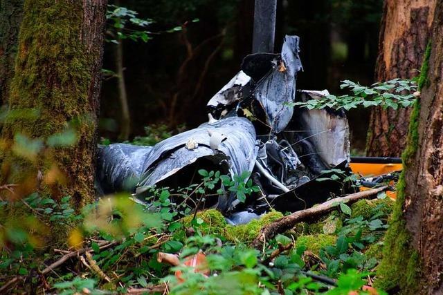 Drei Tote bei Hubschrauberabsturz im Norden Baden-Wrttembergs