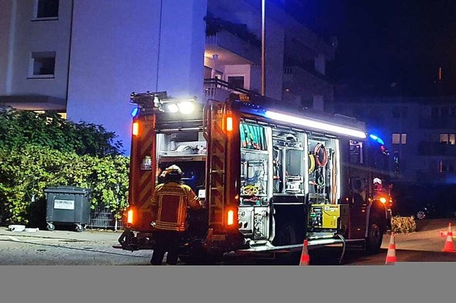 Am Sonntag war die Feuerwehr in Gundelfingen im Einsatz.  | Foto: Jens Lapp