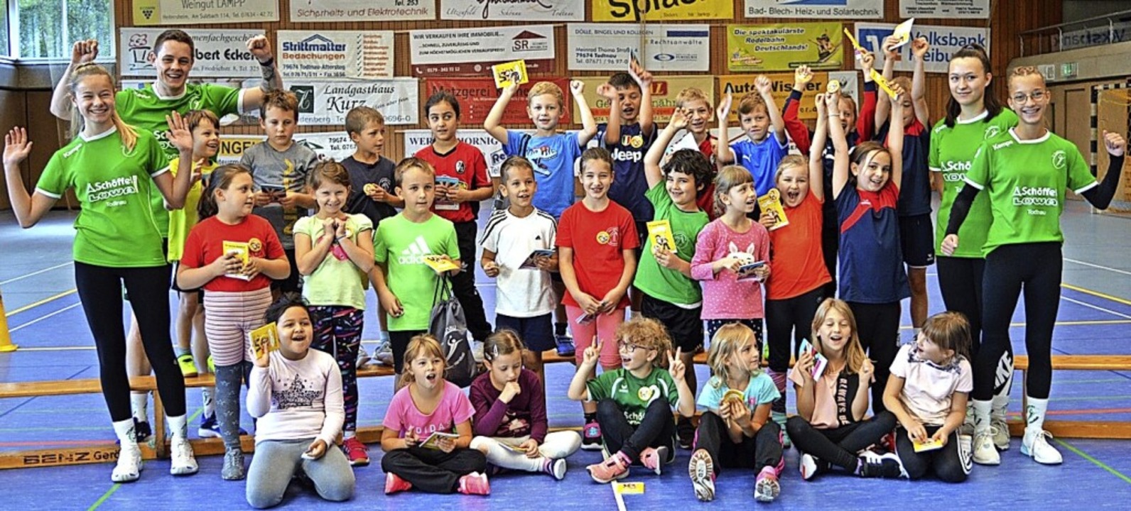<BZ-FotoAnlauf>TV Todtnau:</BZ-FotoAnl...rundschulaktionstag in Todtnau statt.   | Foto: TV Todtnau