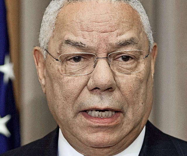 Colin Powell genoss weltweit ein hohes Ansehen.  | Foto: Michael Reynolds (dpa)