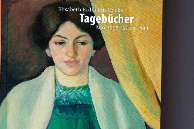 Welche Rolle spielt Kandern in den Tagebüchern von Elisabeth Erdmann-Macke?