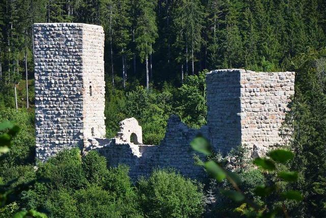 Sanierung der Ruinen Roggenbach und Steinegg ist abgeschlossen