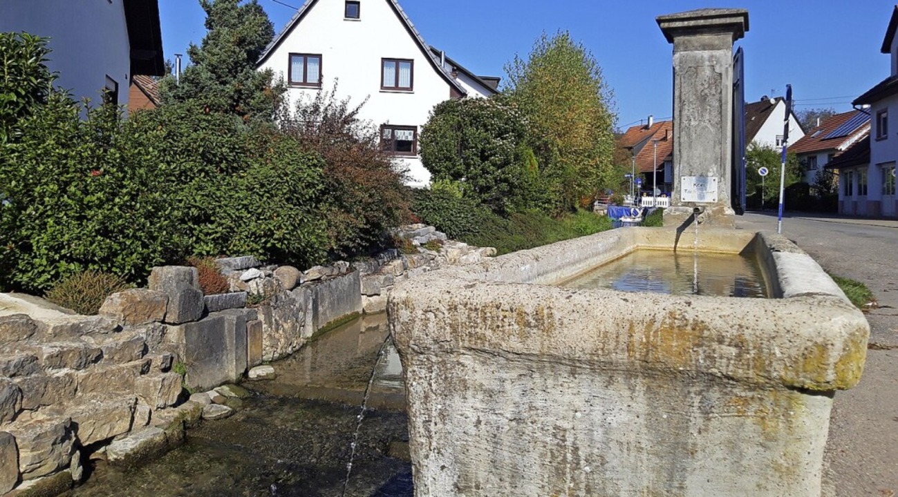 Brunnen und Quellen gibt&#8217;s viele... Broschre mit Entdeckertouren geben.   | Foto: Verena Pichler