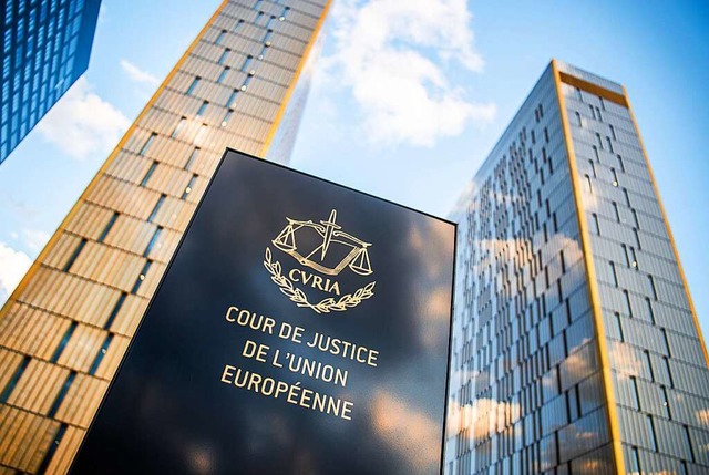 Der Sitz des Europischen Gerichtshofs in Brssel  | Foto: Arne Immanuel Bnsch (dpa)